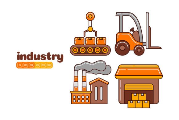 Industry Vector Pack 01 Graphics for Crafters