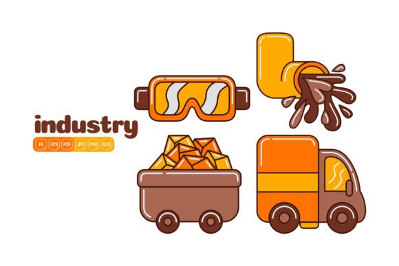Industry Vector Pack 03 Graphics for Crafting